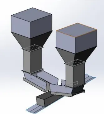 Figure 4-1 Model of transfer station 