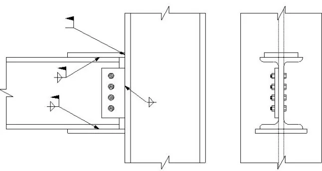 Figure 5: Welded Flange Plate Connection 