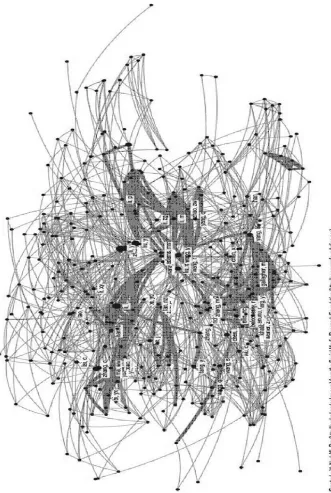 Figure 2: Authors network