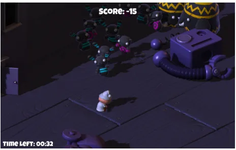 Figure 1. Nightmares: a shooting game.