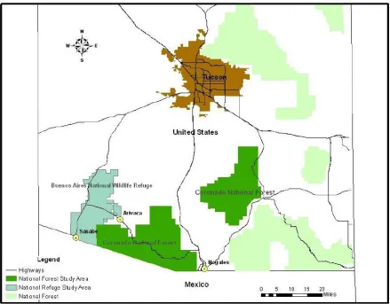Figure 2.  Study area map (Produced by Dr. Heather Cheshire, NCSU) 