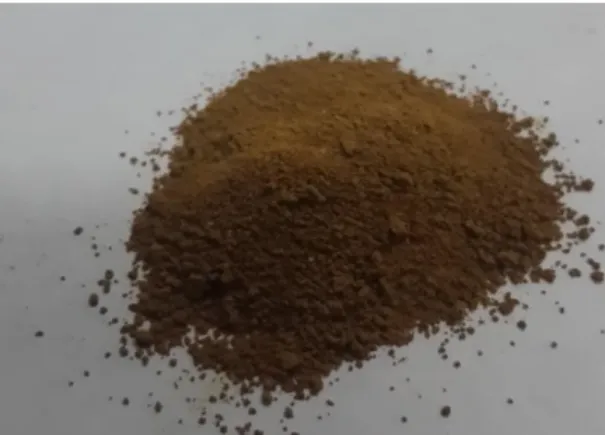 Fig. 7. Lanthanide hydroxide from precipitation reaction  with sodium phosphate salt. 