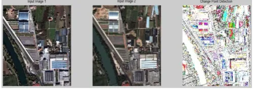 Fig 2: Input images of two different time periods  