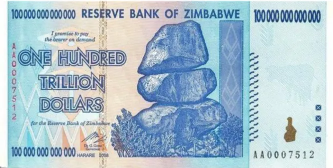 Fig 1A one hundred trillion bearer cheque 