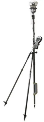 Figure 3.4. Trimble V10 range pole setup (Trimble, 2016)  