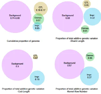 Figure 2.2.B. Cumulative proportion of genome tagged by SNPs defining hypothesis 