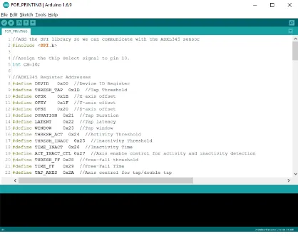 Figure 4-8 Arduino IDE Programming Environment 