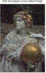 Fig 3 is the image with salt and pepper noise it is generally caused by malfunctioning of camera’s sensor cells, by memory cell failure or by synchronizing error in image digitizing or transmission