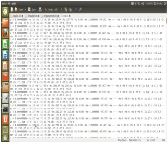 Fig 9. Trace file for Simple Scheduling 