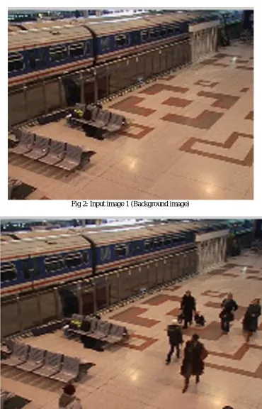 Fig 2: Input image 1 (Background image)  