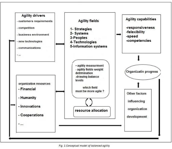 Figure 1: Conceptual model of balanced agility 