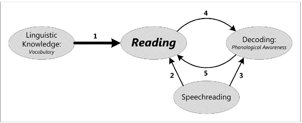 Figure 1: Proposed model of reading development in deaf children 