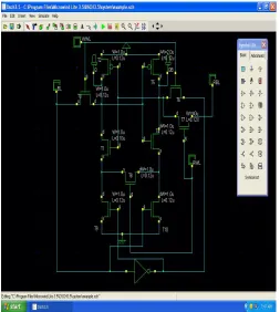 Figure 1.3. Schematic circuit of proposed SRAM [6] 