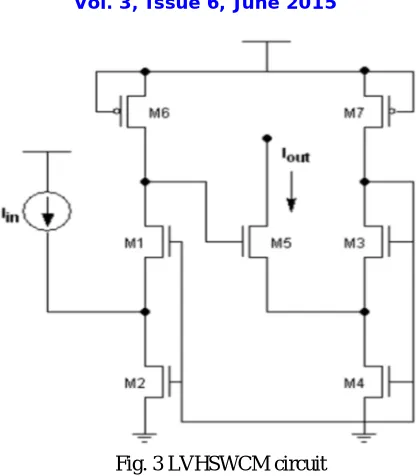 Fig. 3 LVHSWCM circuit 