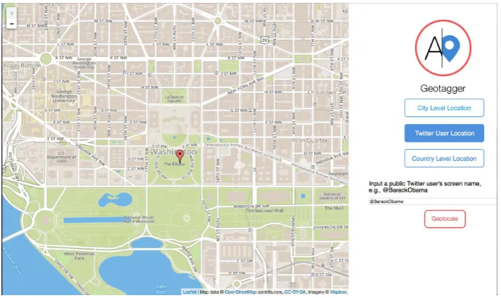 Figure 2: A simple demo from the Twitter user level prediction task.
