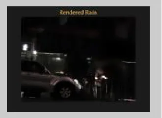 Fig 4(a): Denote video frame having rain  