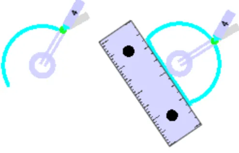 Figure 4.3: Rulers as straight edges