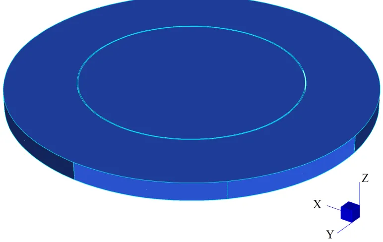 Figure 1.1:  RAC assembled showing outer ring and cover riser. 