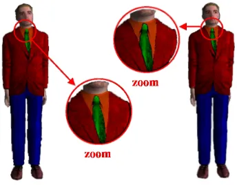 Figure 7: Random color system (a) versus HSB control (b).
