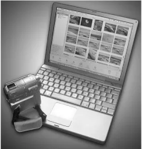 Figure 2-9 Portable laptop and video camera.