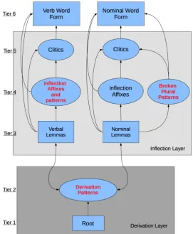 Table 1: Root and Pattern Interdigitation
