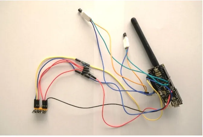 Figure 4.1: RSP sensors and main board, pre-installation 