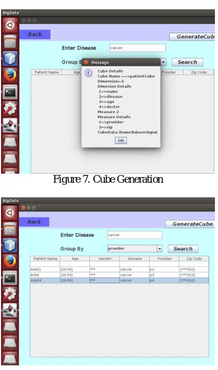 Figure 7. Cube Generation  