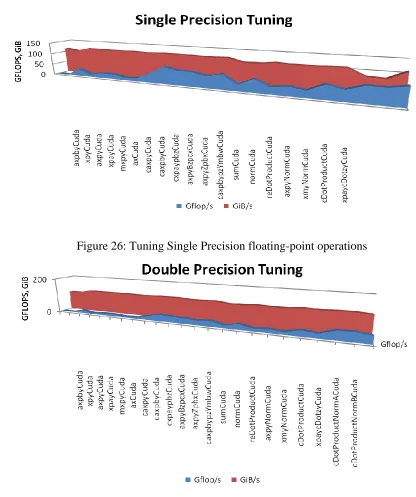 Figure 27: Tuning Double Precision floating-point operations  