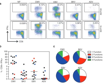 Figure 2 Expansion of multivirus-specific T-cells from solid-organ transplant recipients with Ad-MvP