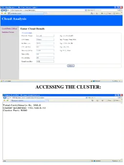 Figure  :Accessing the Cluster Diagram  