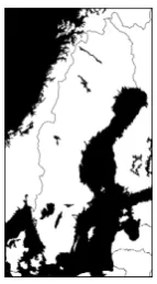 Figure 2: Map of Sweden