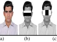 Fig. 2. (a) Two Rectangle Feature, (b) Three Rectangle Feature, (c) Four Rectangle Feature 