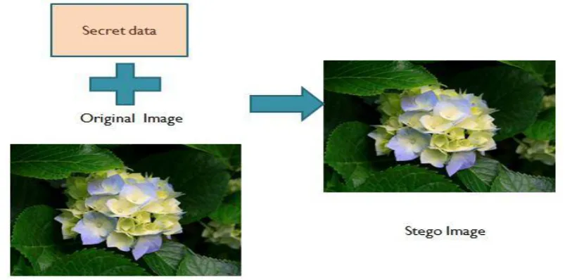 Fig 2: Generation of stego image 