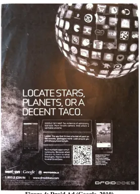 Figure 4: Droid Ad (Google, 2010) 