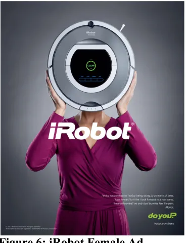 Figure 6: iRobot Female Ad  
