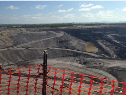 Figure 3: Haul Roads in an Open Cut Coal Mine (Kubler 2015) 