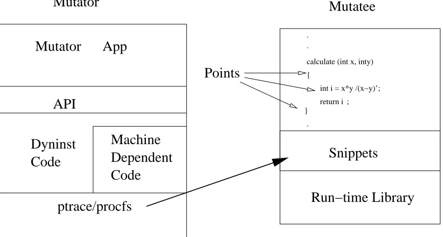 Figure 5.1: Dyninst Programs Structure