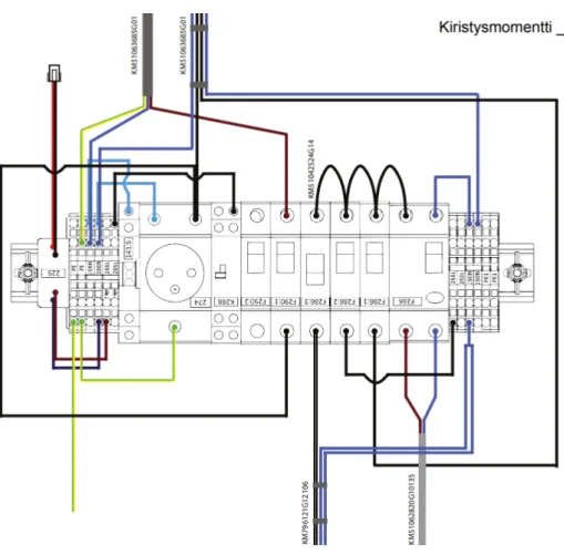 Figure 11.  The top view of switch module assembly. [21] 