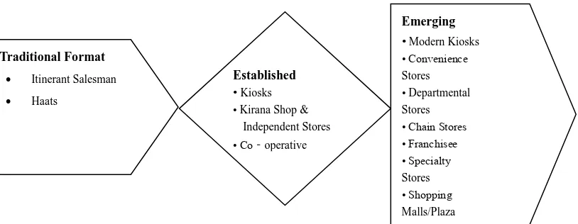 Figure 1. Formats of retailing 