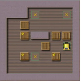 Fig. 2. Screenshot from JSoko, an open source version of Sokoban.