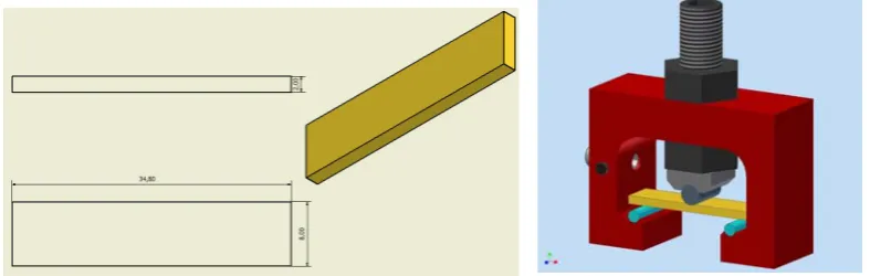 Fig. 1 : Inconel 718 specimen. 
