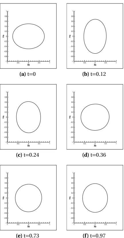Figure 4.1 Immersed Boundary Method with a Rank-2 Update