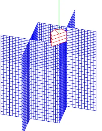 Fig. 12. Impact on cell walls. Velocities