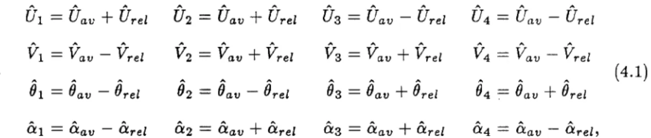 Table  2.1  presents  sets  of  values  of  the  elements  of  ~  KJ]  i  together  with 