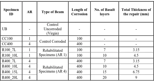 Figure 2.1: Corrosion profile of different shapes