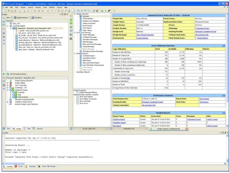 Figure 4.3: Project Navigator Interface [24]