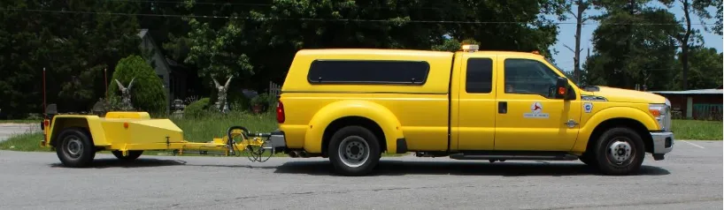 Figure 3.1  Locked-Wheel Skid Tester. 