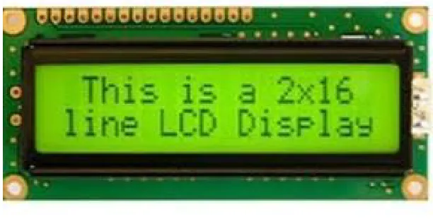 Fig 5 : LCD 16*2 