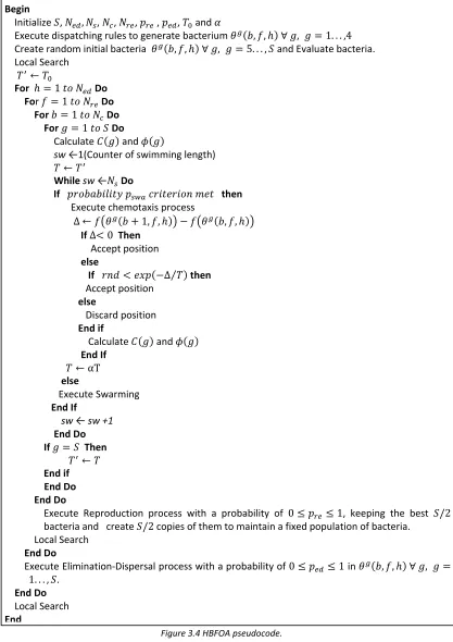 Figure 3.4 HBFOA pseudocode. 