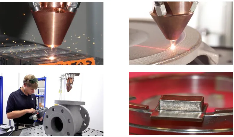 Fig.  4. Application of laser cladding process [12-13]. 